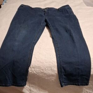 J. Jill Women's Relaxed Indigo Jeans (Jean007)